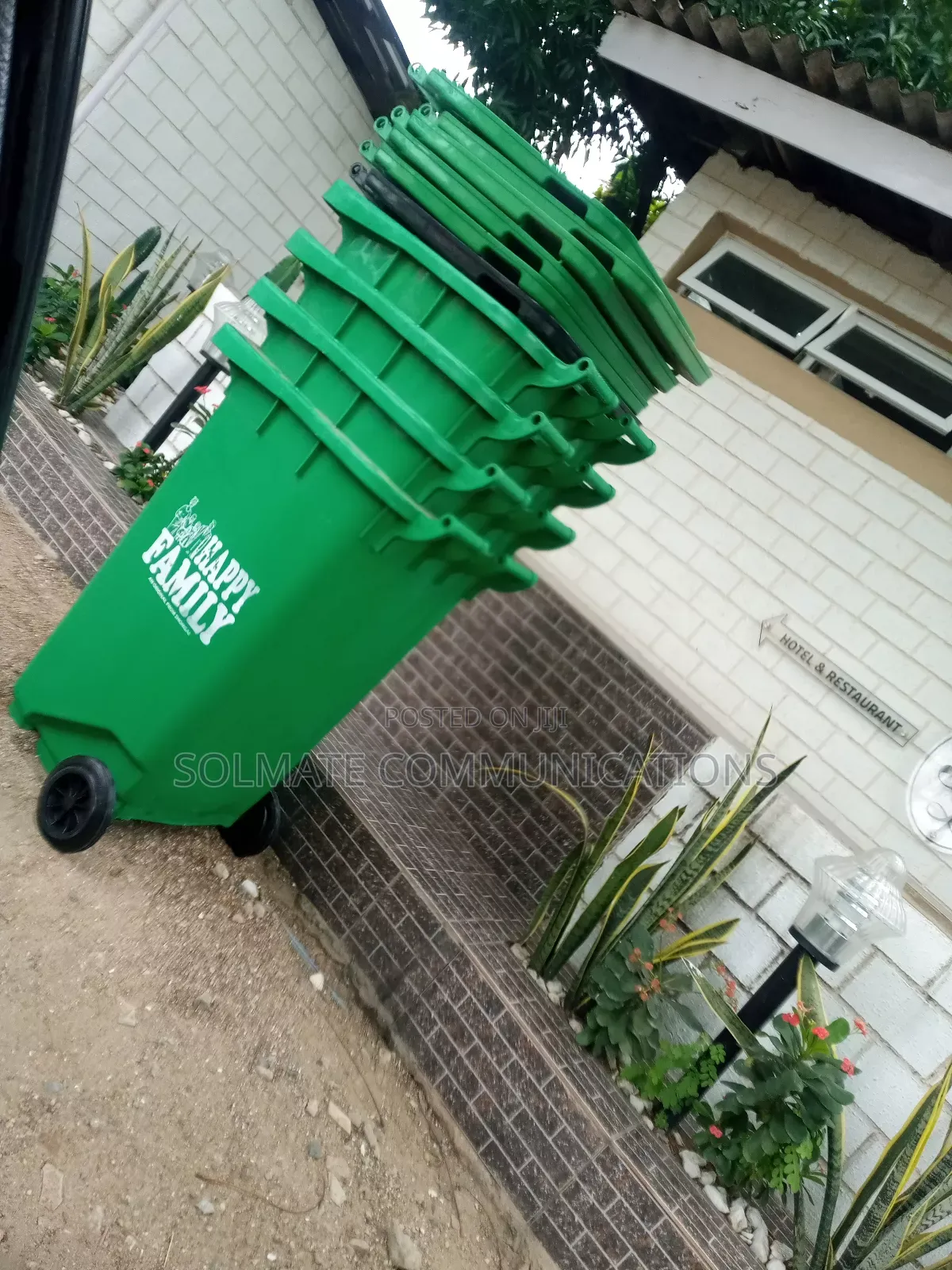 240 Litres Wheeler Waste Bin Building and Construction Sites