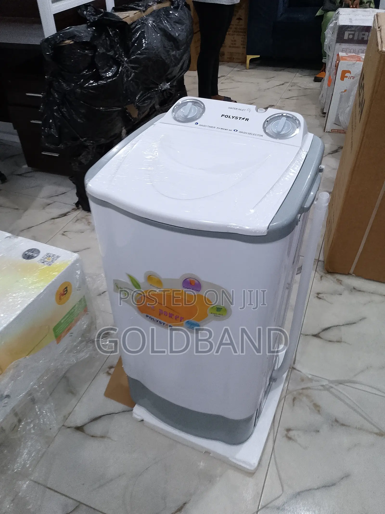 Water Proof Polystar Single Tub Top Loader Washing Machine