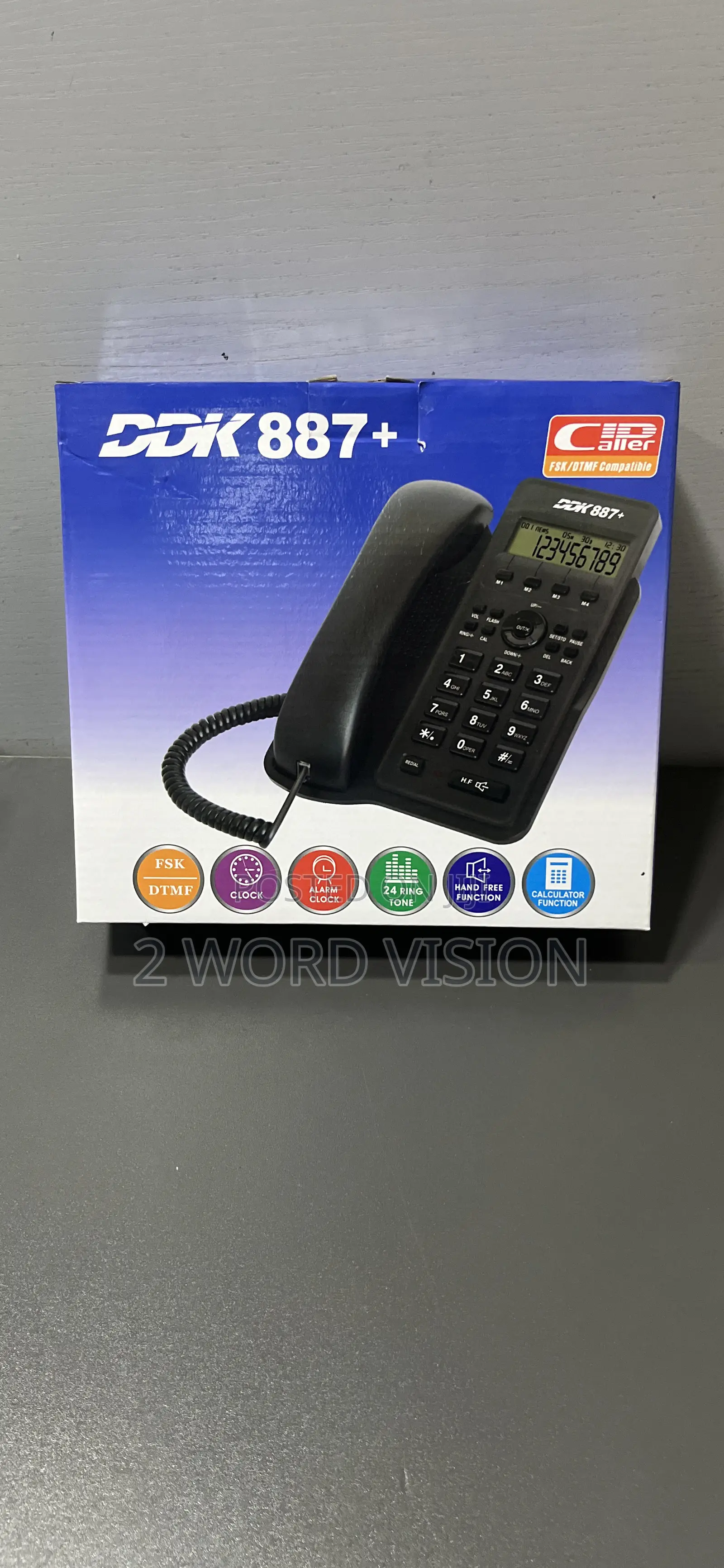 DDK Display Intercom Handset (KX-TS887+)