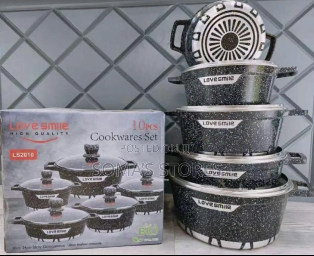 10 PCS Cookware Set