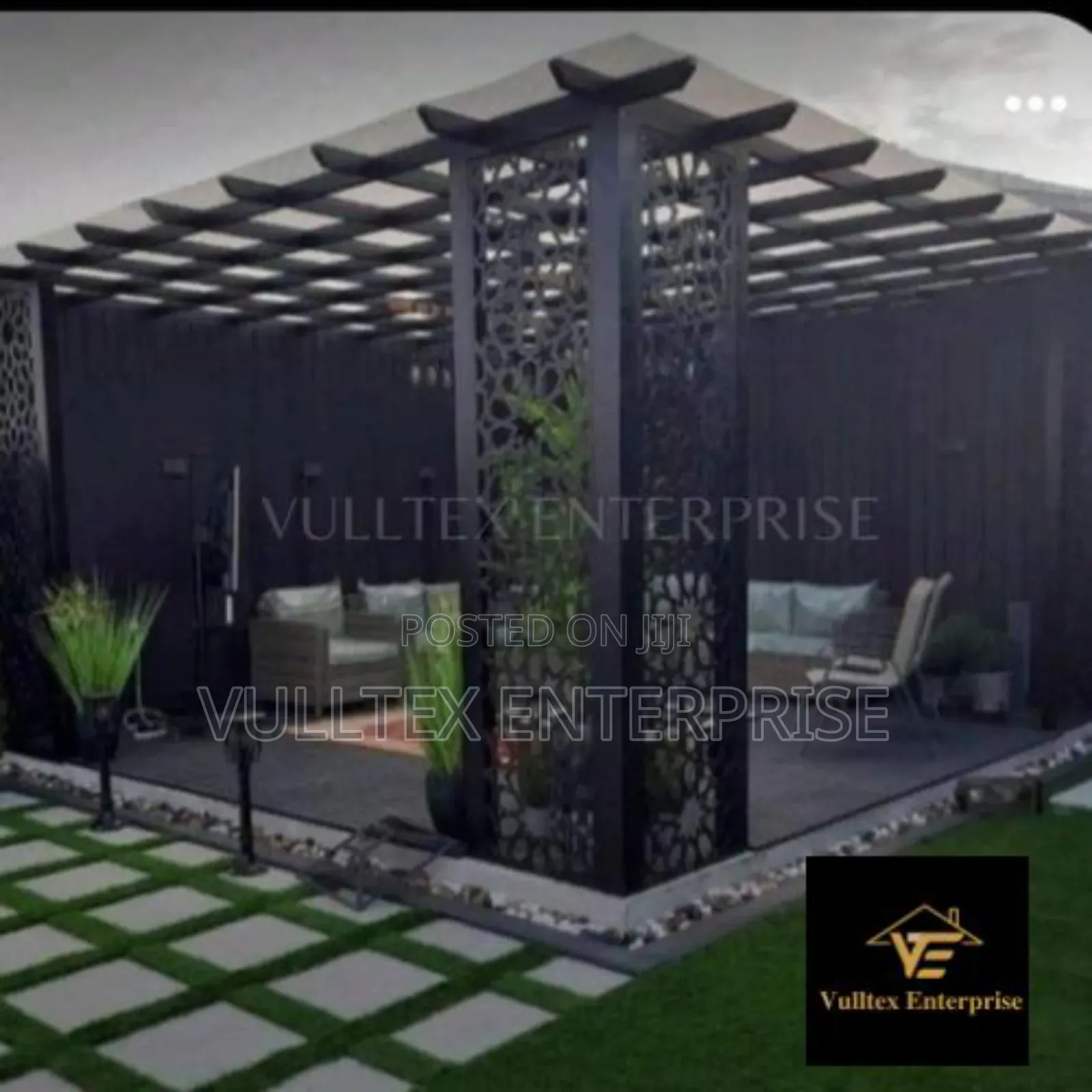 Corner Pergola