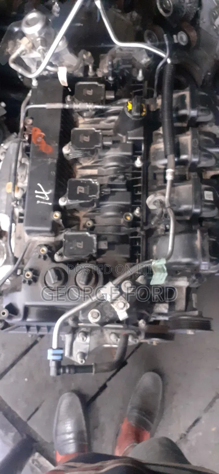 Ford Mustang Engine 2.3l Model 2017