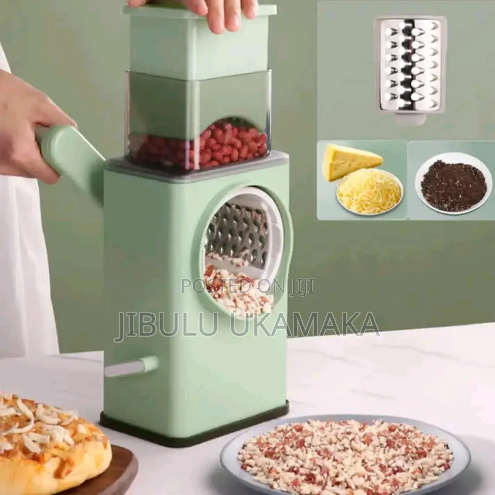 Multifunctional Vegetable Chopper, Shredder With Basket