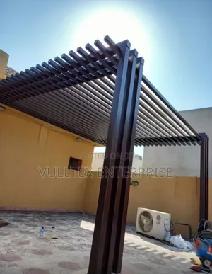 Pergola With Iron Frames