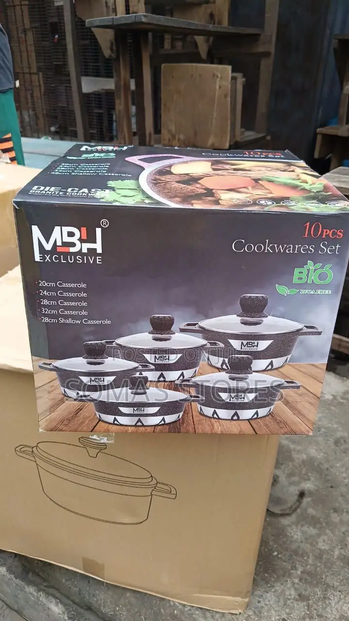 10pcs MBH Granite Designer’S Pot