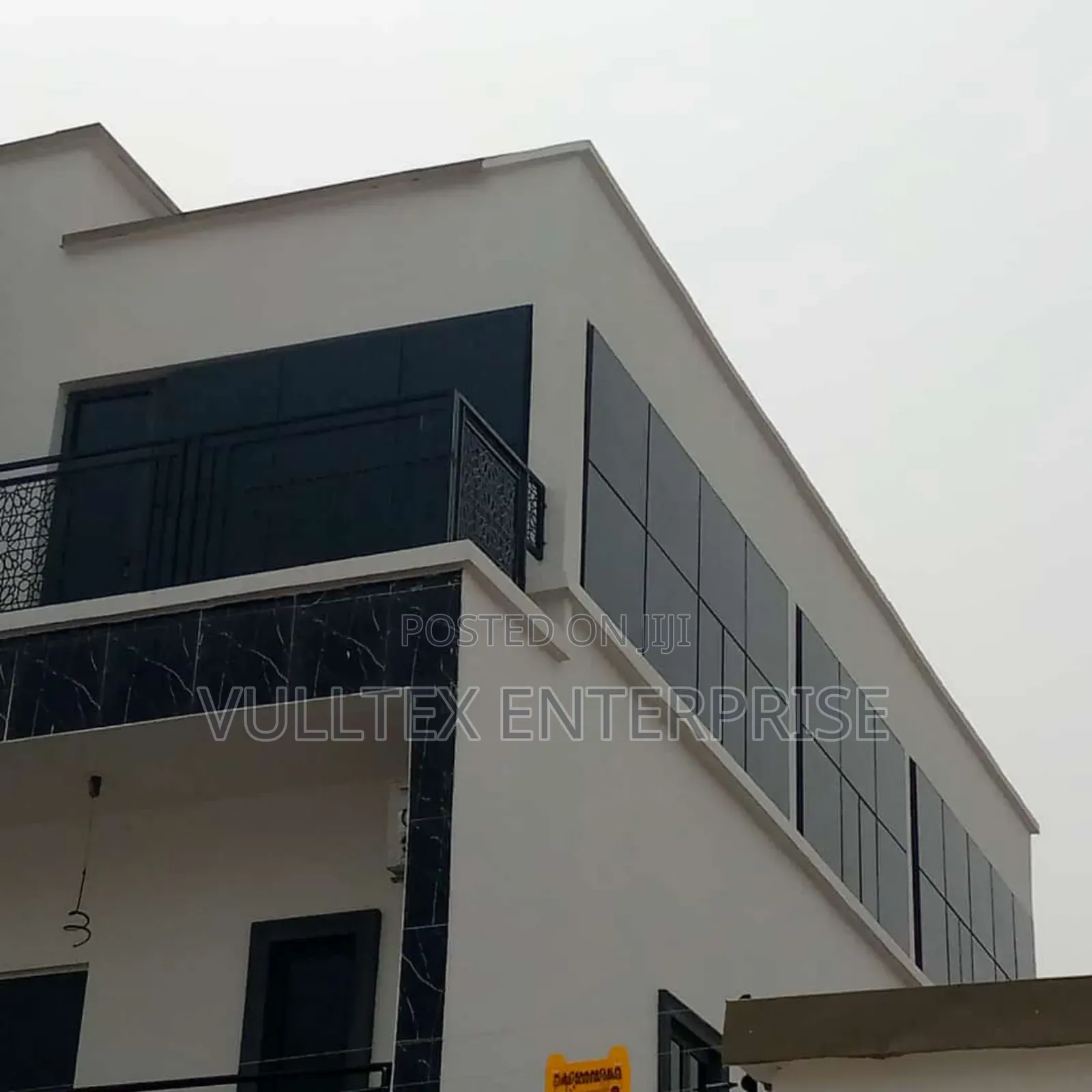 Grey Profile Curtain Wall