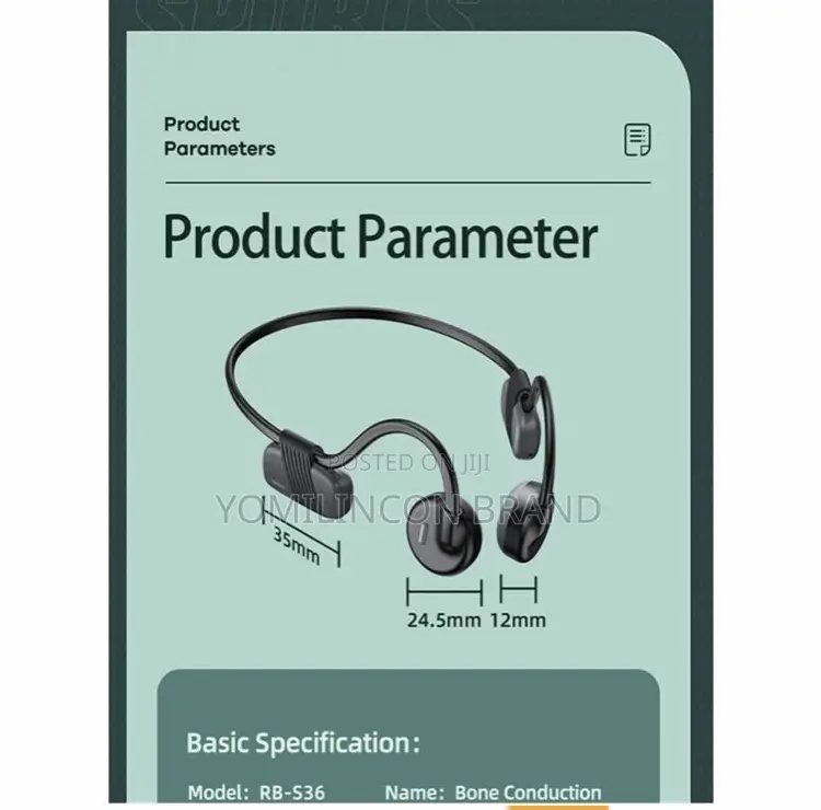 Headsets RB-S36 Bone Conduction Headset Bluetooth Headset