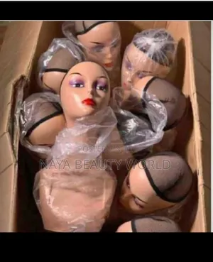 Long Neck Plastic Mannequin Head