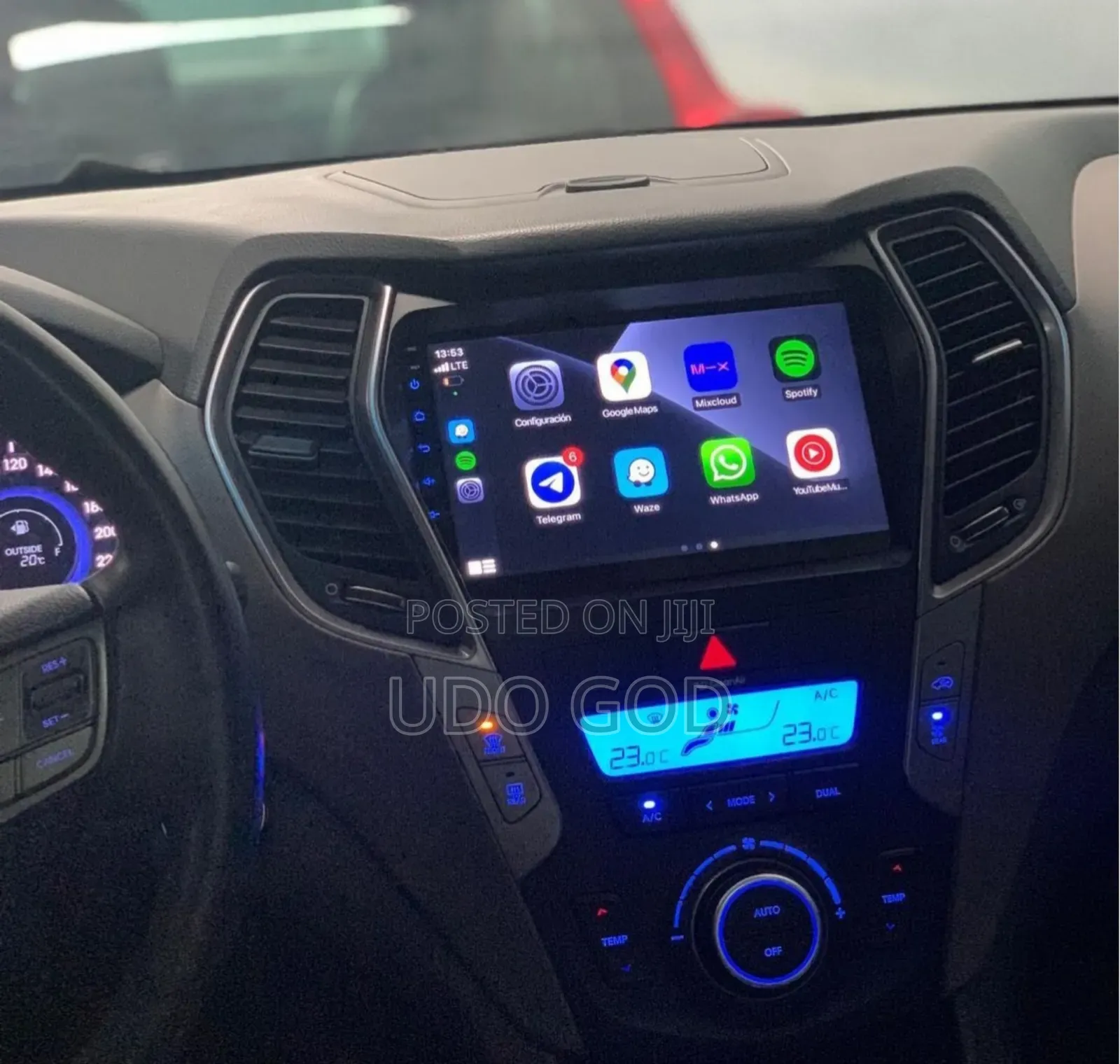 Hyundai Santa Fe 2014 Android Screen