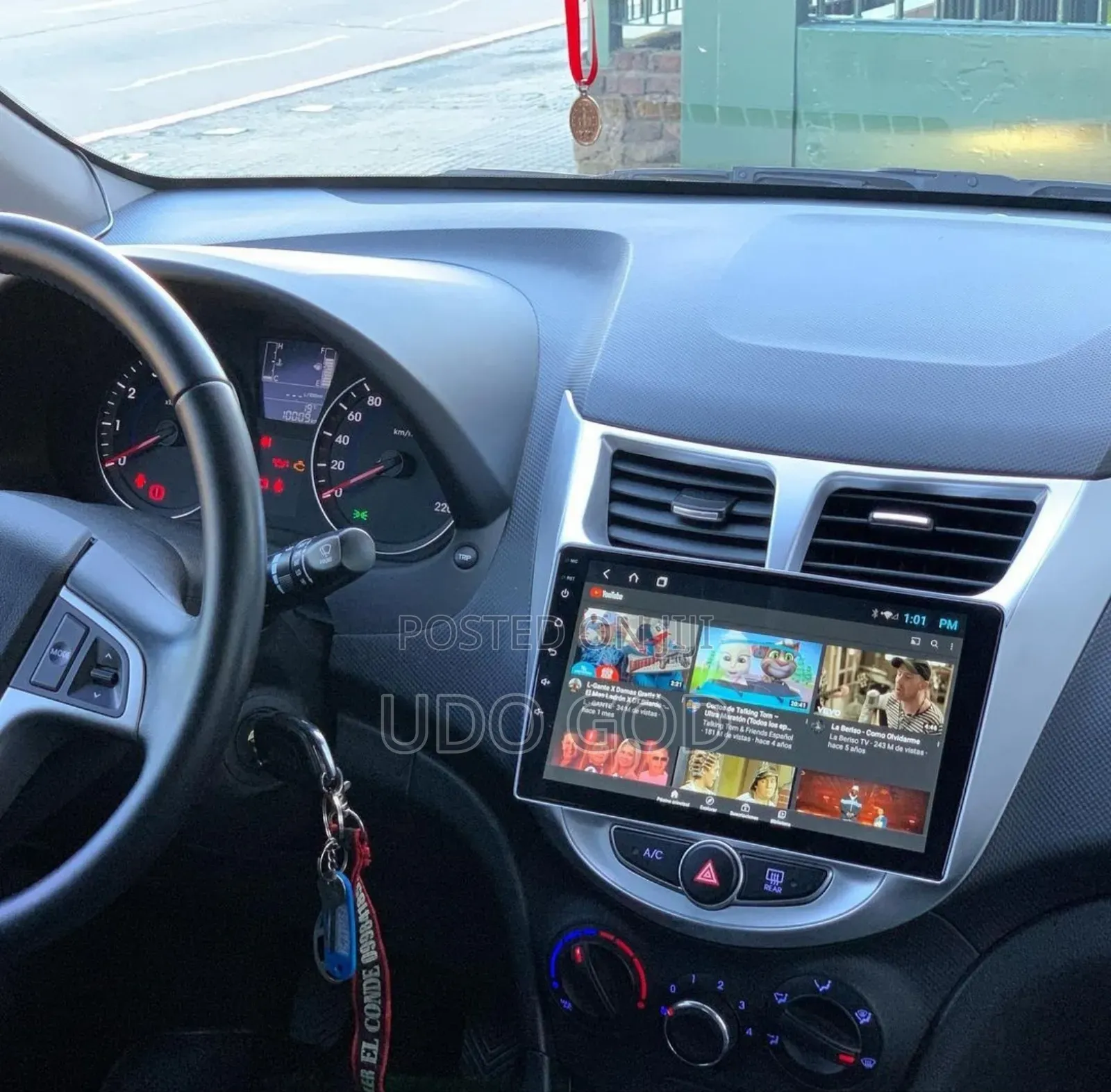 Hyundai Accent 2010 Android Screen