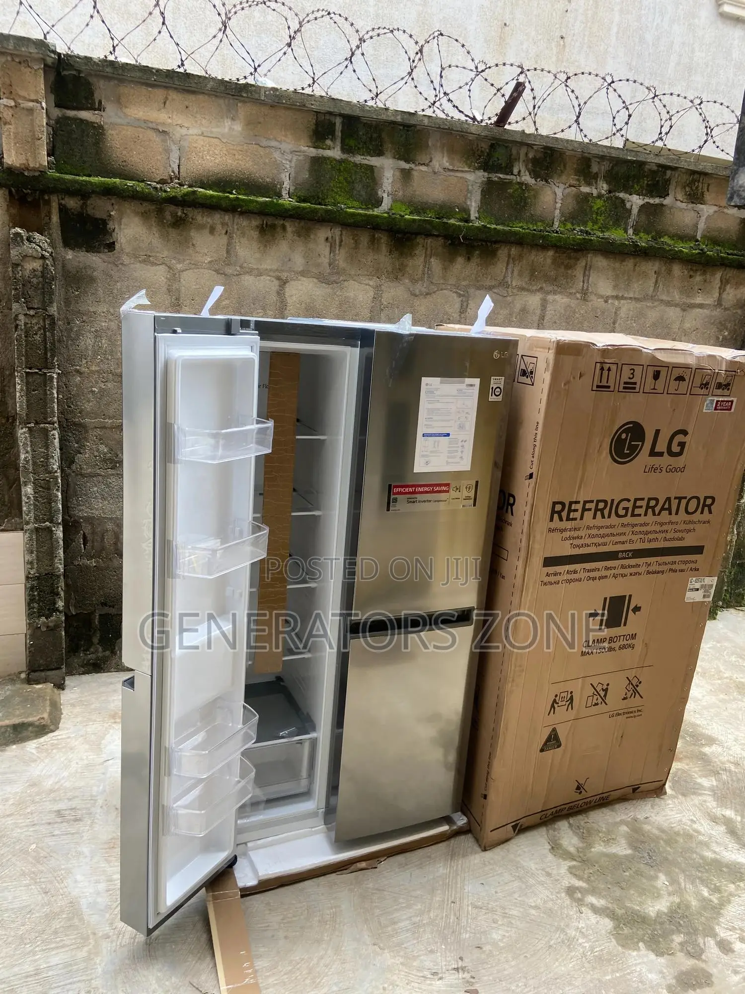 Thinq LG Refrigerator {Gc-B257jlyl}