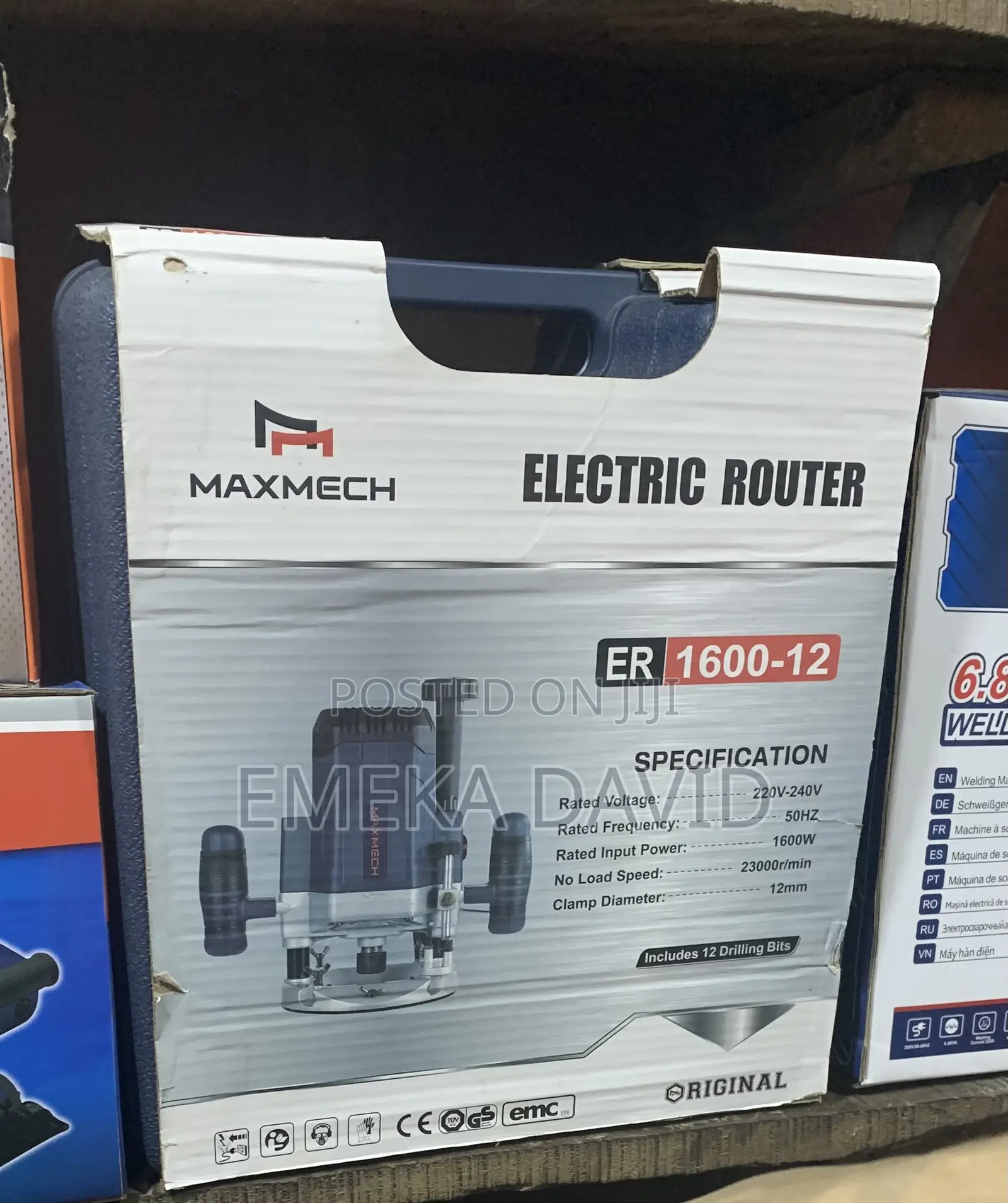 Maxmech Electric Router Machine