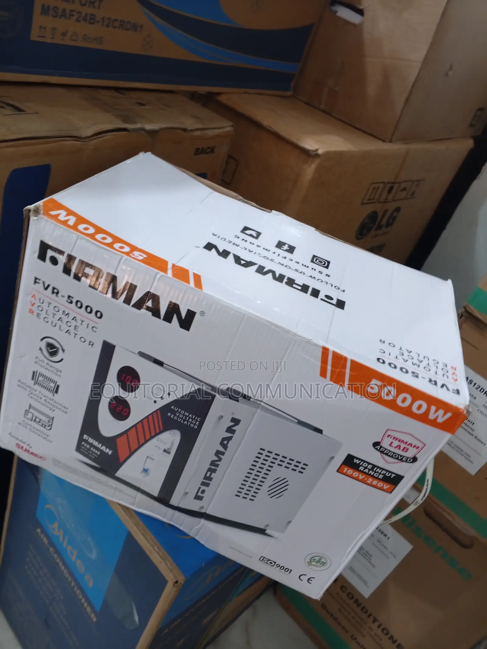 Firman Effeective Fvr5000w Stabilizer