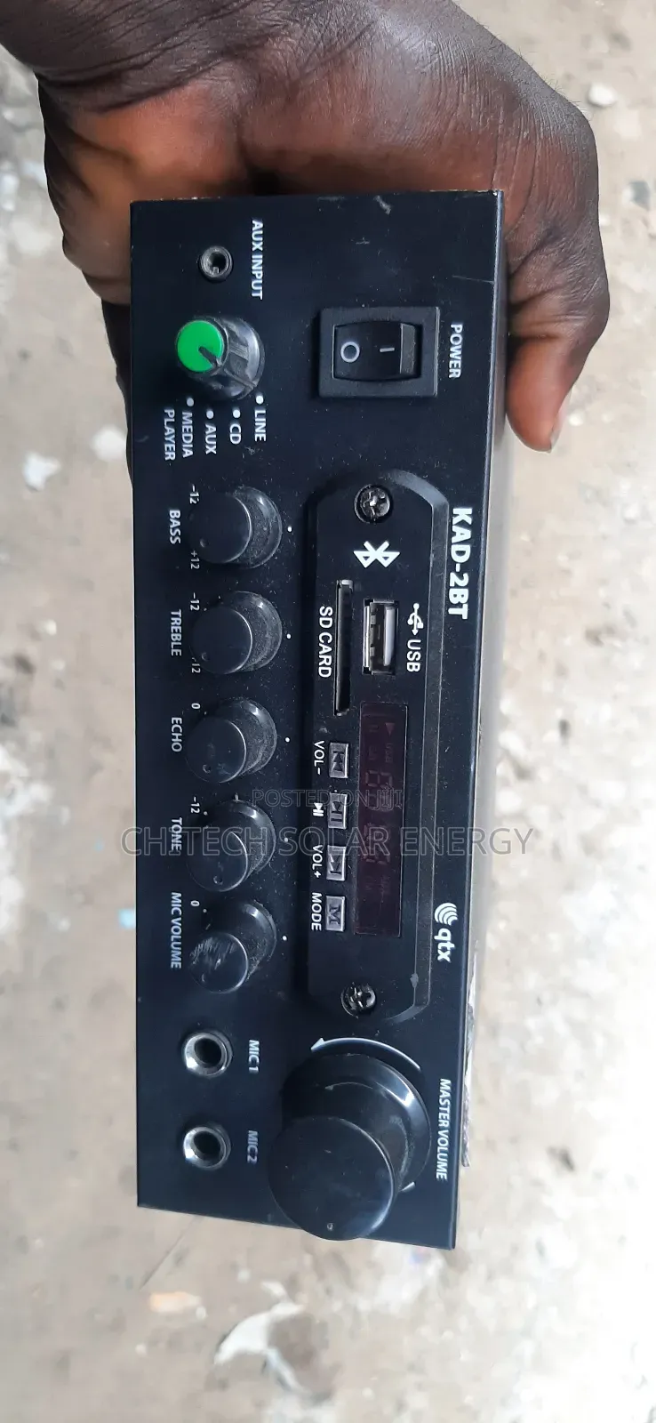 Amplifier Audio and Bluetooth