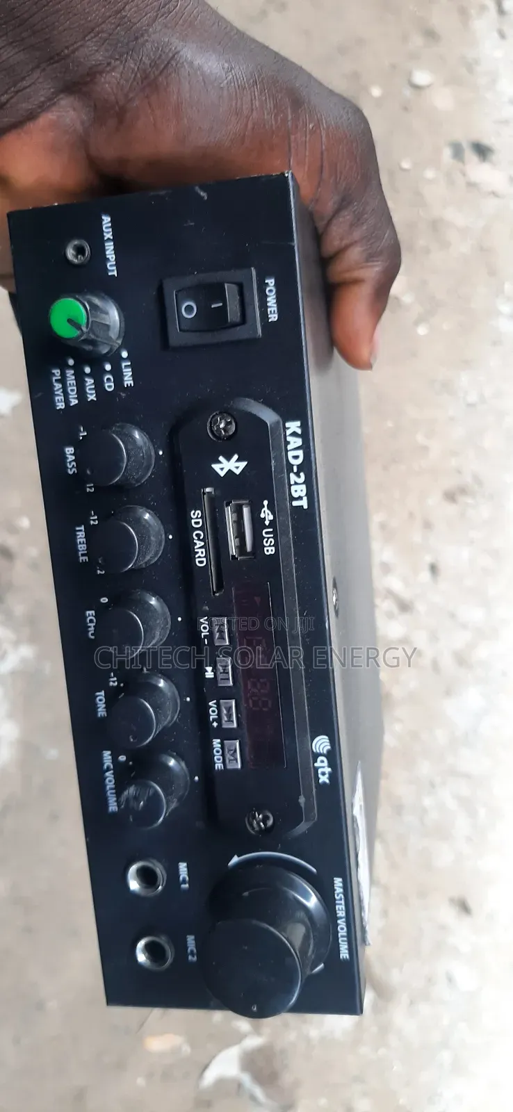 Amplifier Audio and Bluetooth
