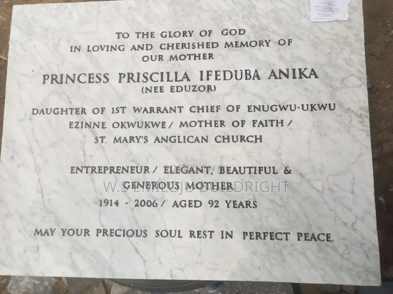 Marble Engraving Works