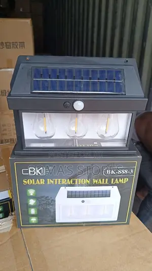 Security Solar Rechargeable Sensor Light