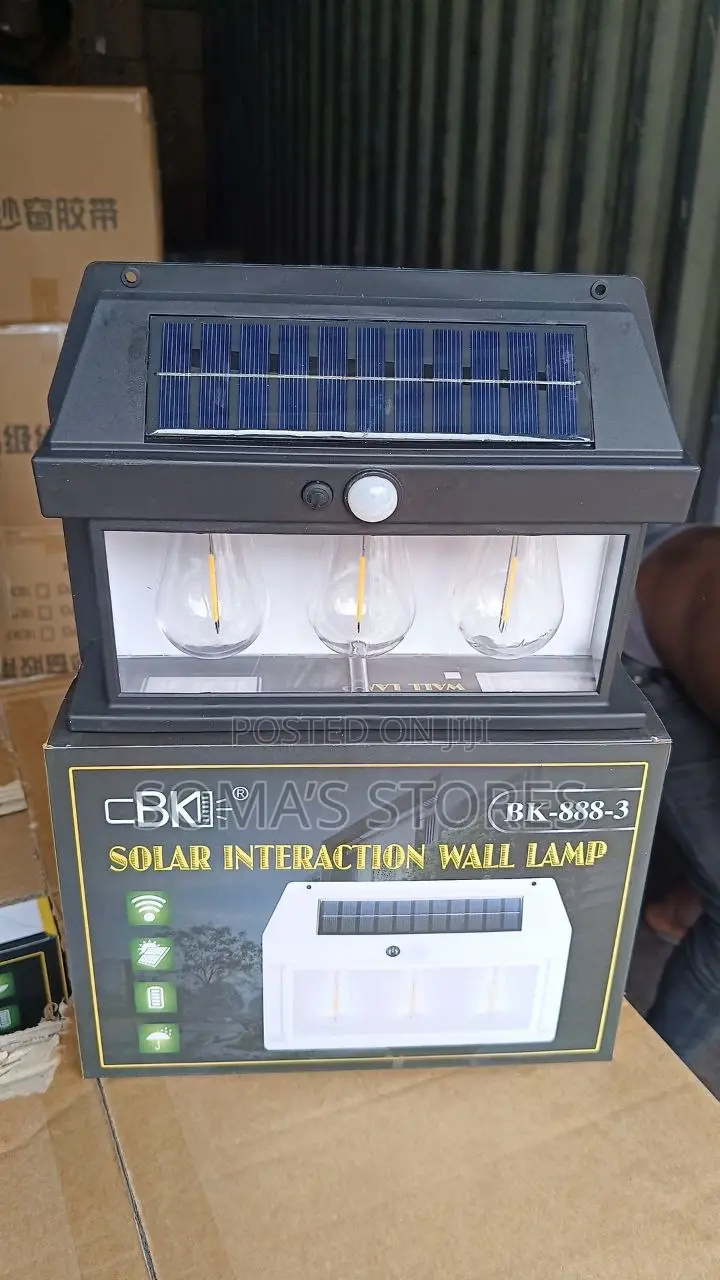 Security Solar Rechargeable Sensor Light