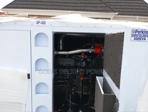 Photo - 300kva Perkins Soundproof Generator With 2years Warranty