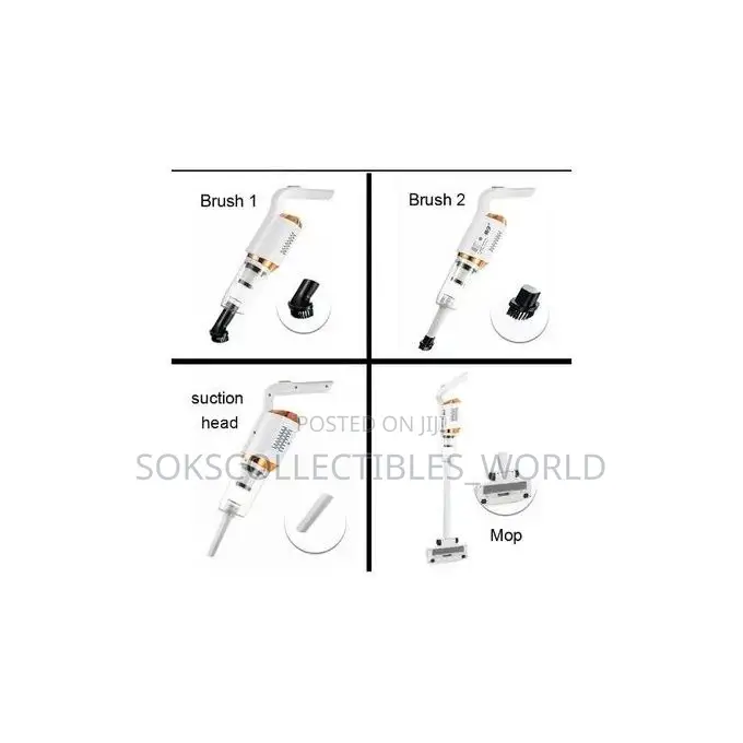 2 in 1 Wireless Handheld Home, Car Vacuum Cleaner