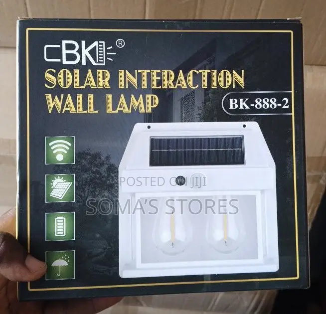 Double Rechargeable Wall Sensor Bulb