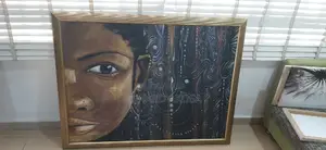 52 by 39 Inches Africa Points Canvas From Archives