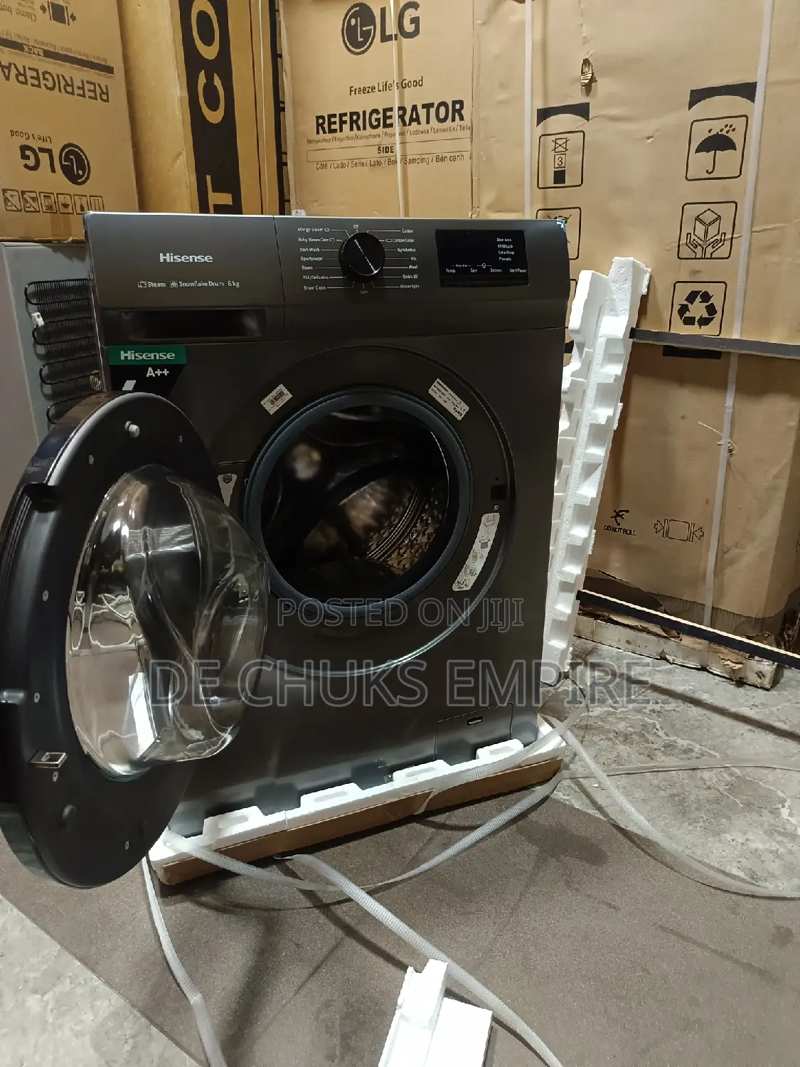 >Hisense Fully Automatic (6kg) Front Loader Washing Machine<