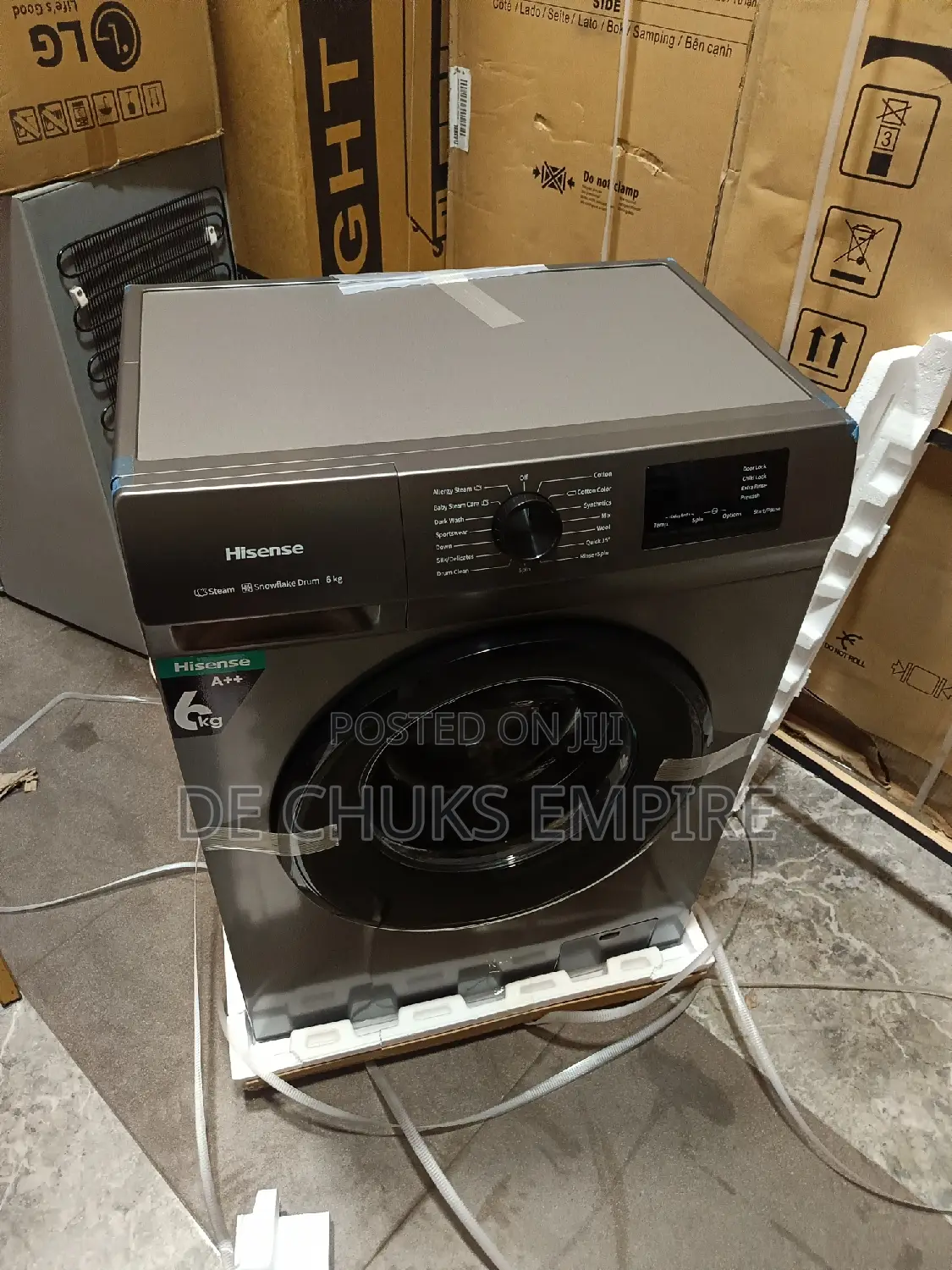 >Hisense Fully Automatic (6kg) Front Loader Washing Machine<