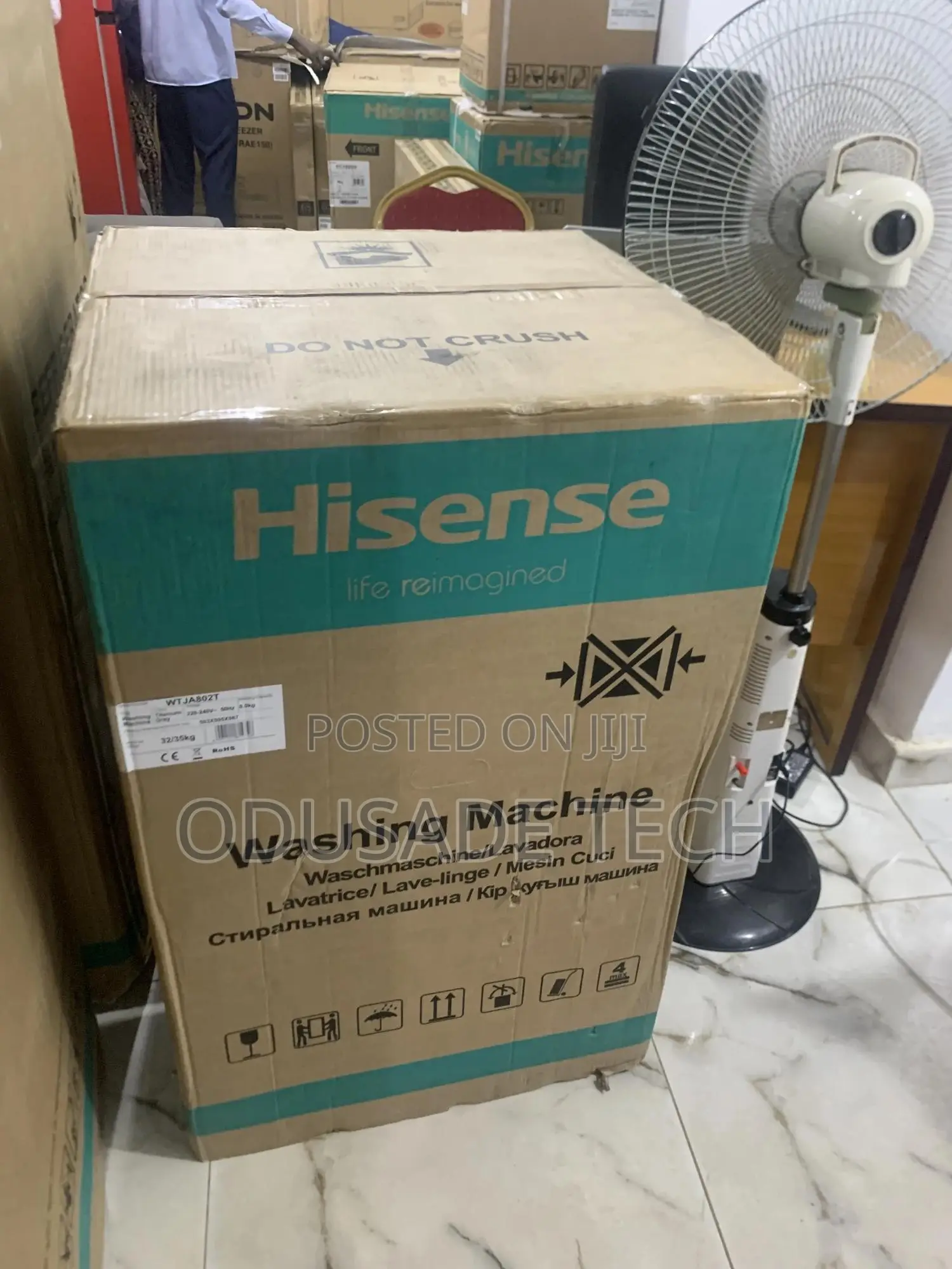 Hisense 8KG Top Load Automatic Washing Machine