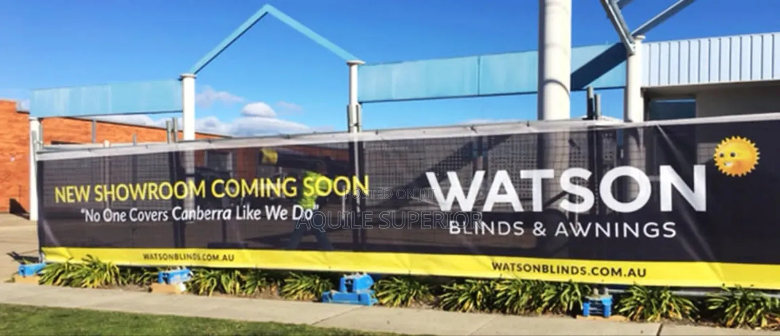 Printed Mesh Banner