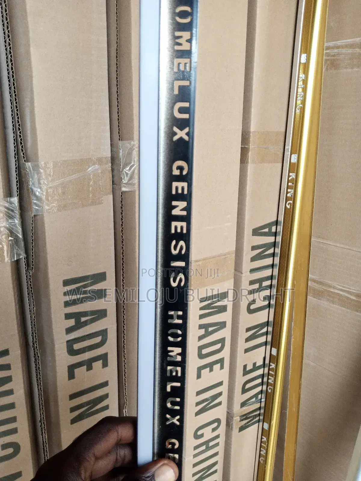 Iron Genesis Profile With Rubber and Ordinary Without Rubber