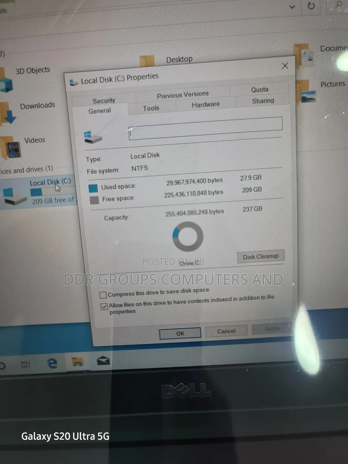Laptop Dell Precision 3520 8GB Intel Core i7 SSD 256GB