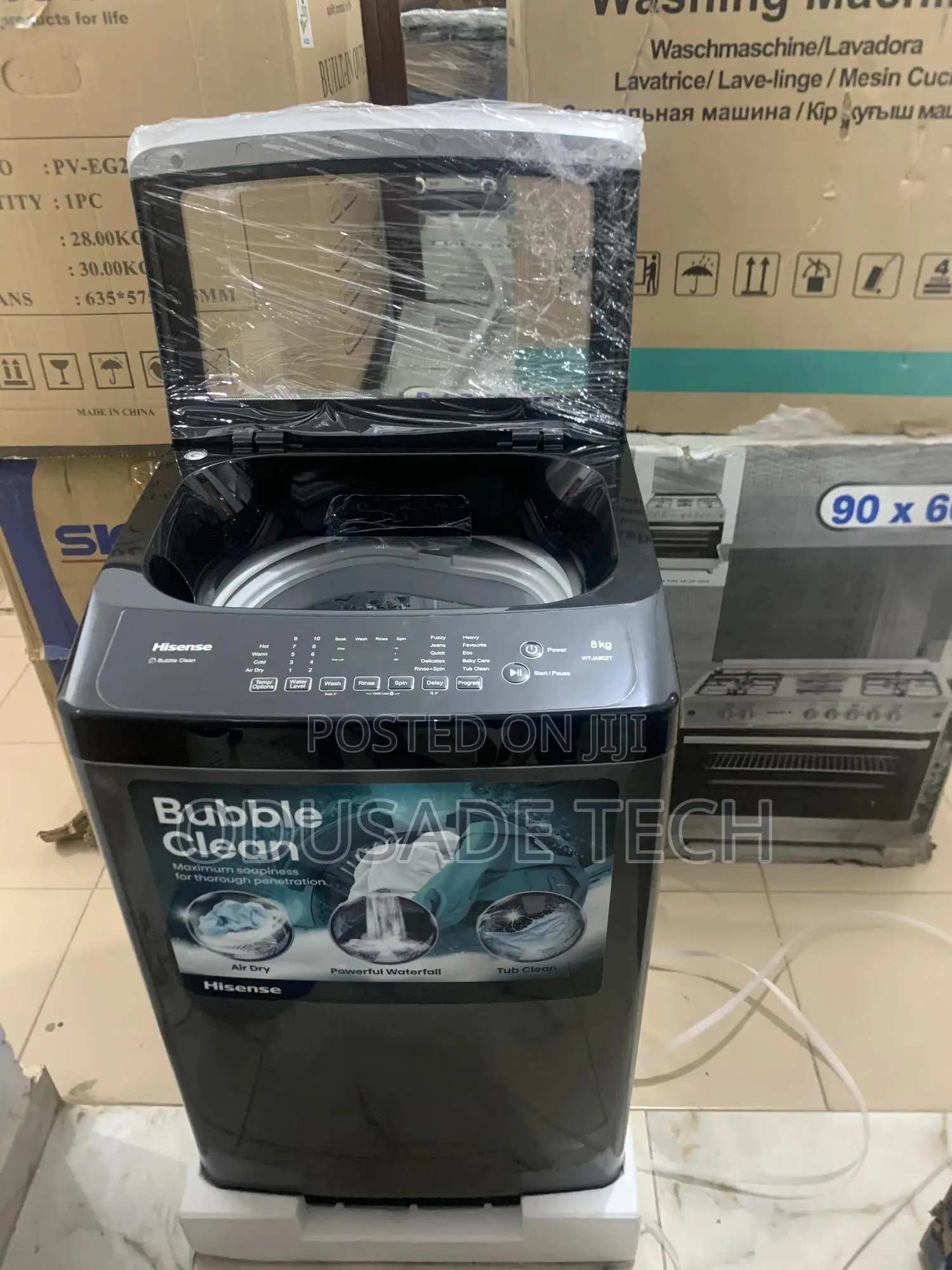 Wash Wizard Hisense 8KG Top Load Automatic Washing Machine