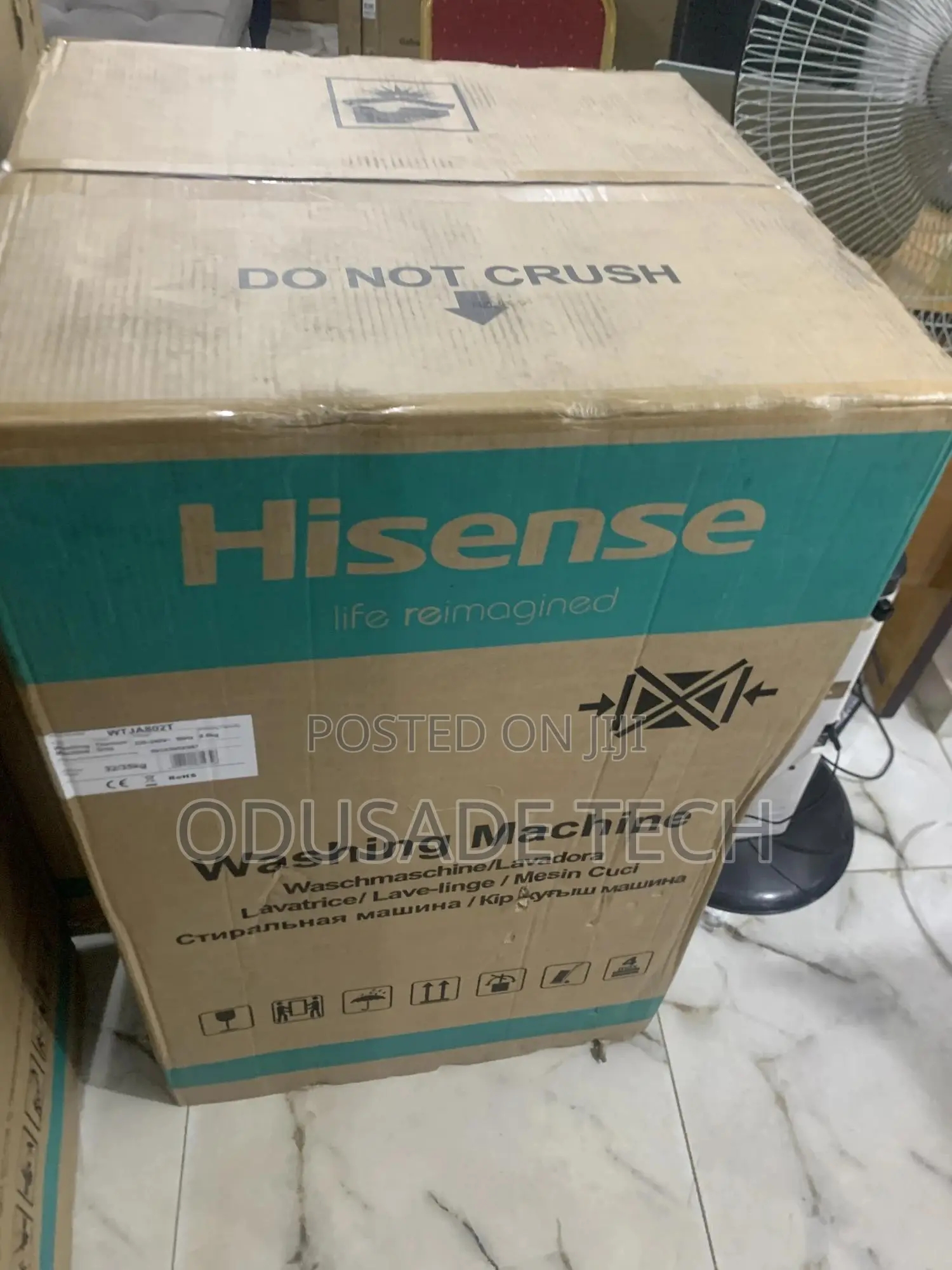 Laundry Lux Hisense 8KG Top Load Automatic Washing Machine