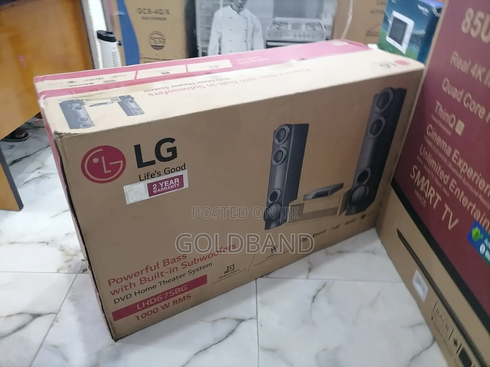 Music Mastery LG DVD Home Theater System (Bluetooth Audio)