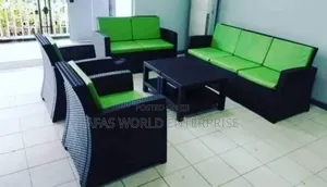 Rattan Chair Set and Table for Home Use