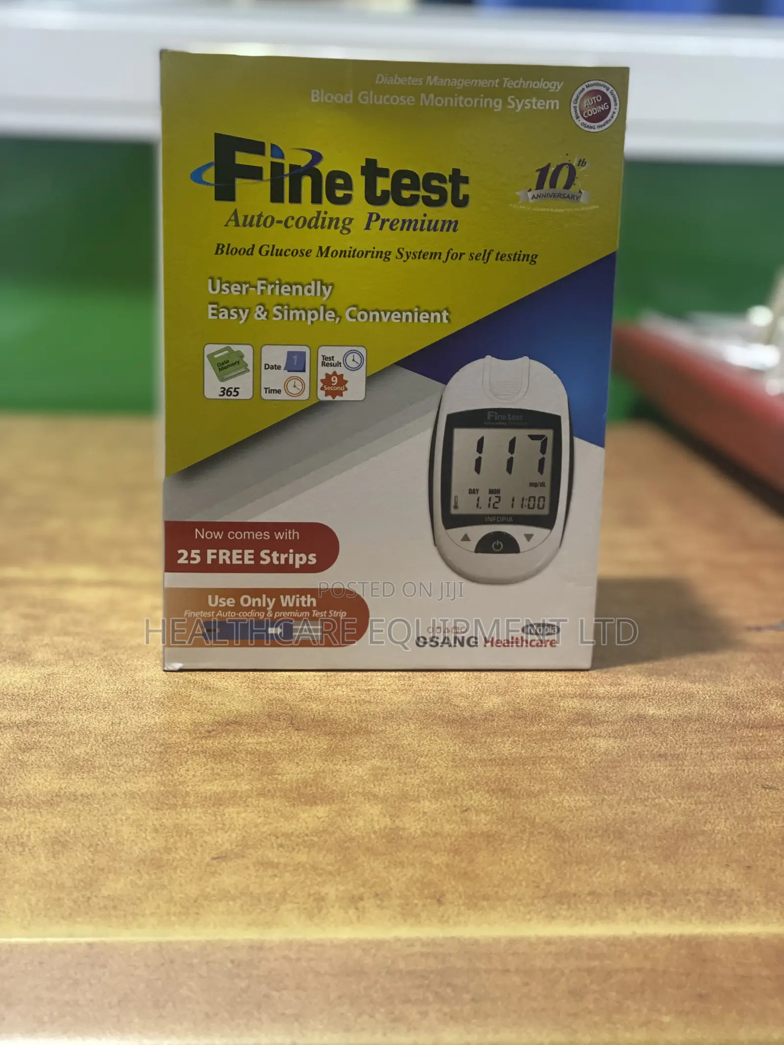 Fine Test Machine (Glucometer)