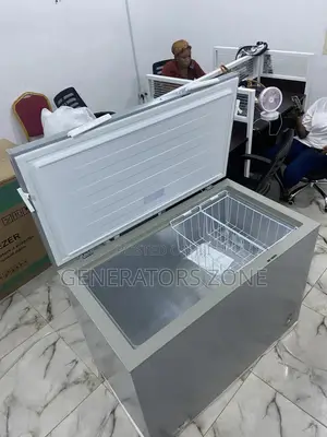 Silver Hisense Chest Freezer {Fc-390sh} 44kg(300l)