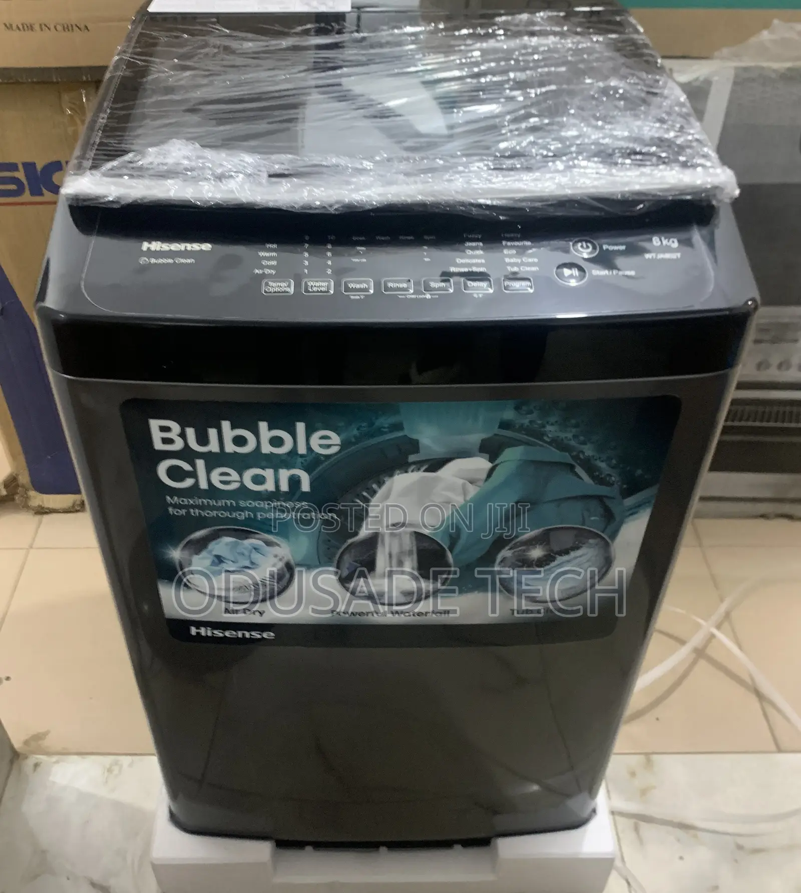 Clean Solution Hisense8kg Top Load Automatic Washing Machine