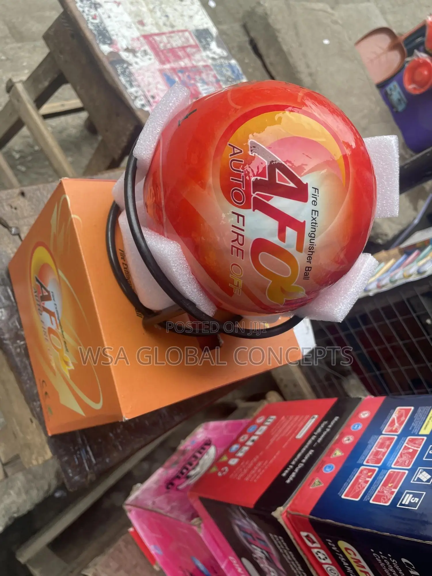 Fire Extinguisher Ball
