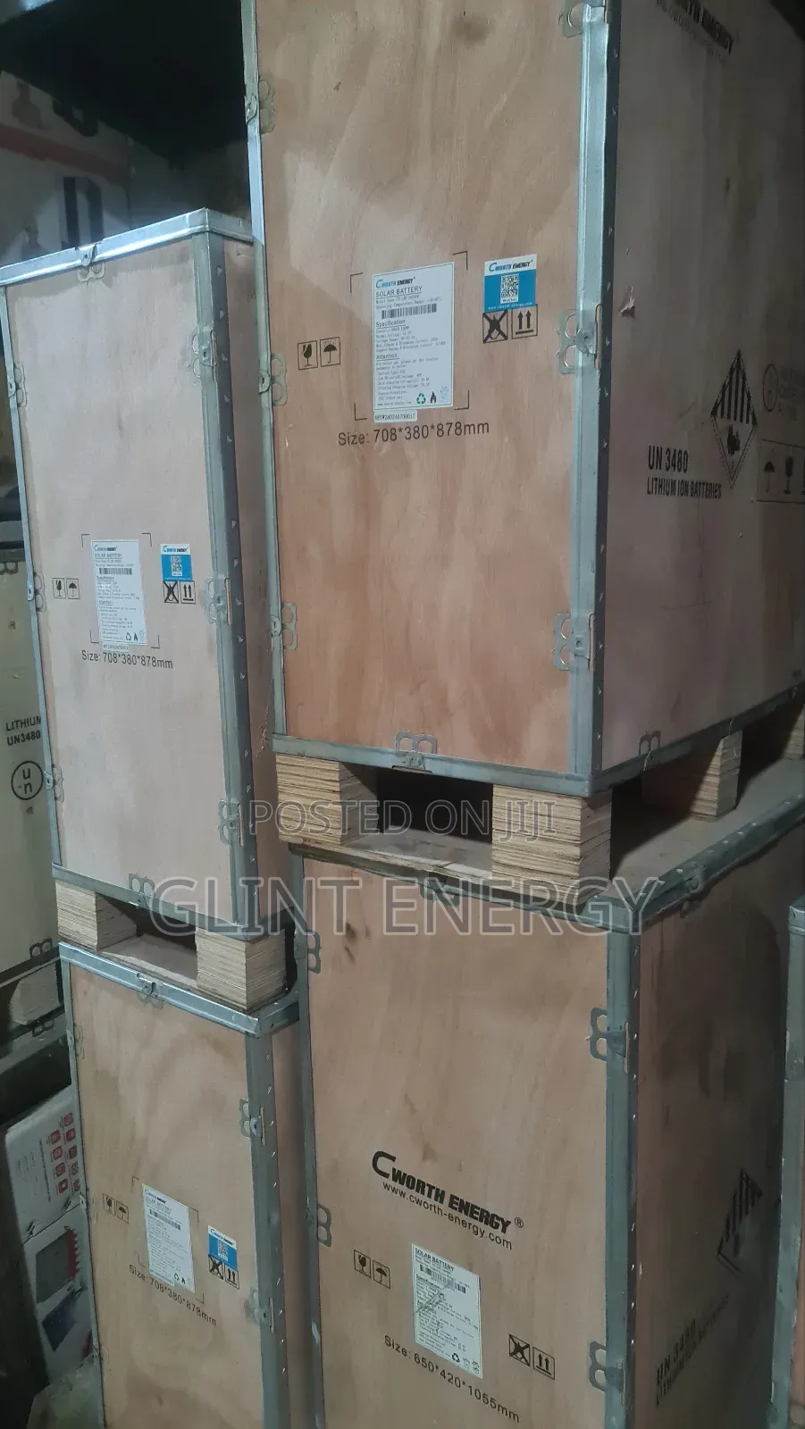 15kwh 51.2kwh Cworth Lithium Iron Battery