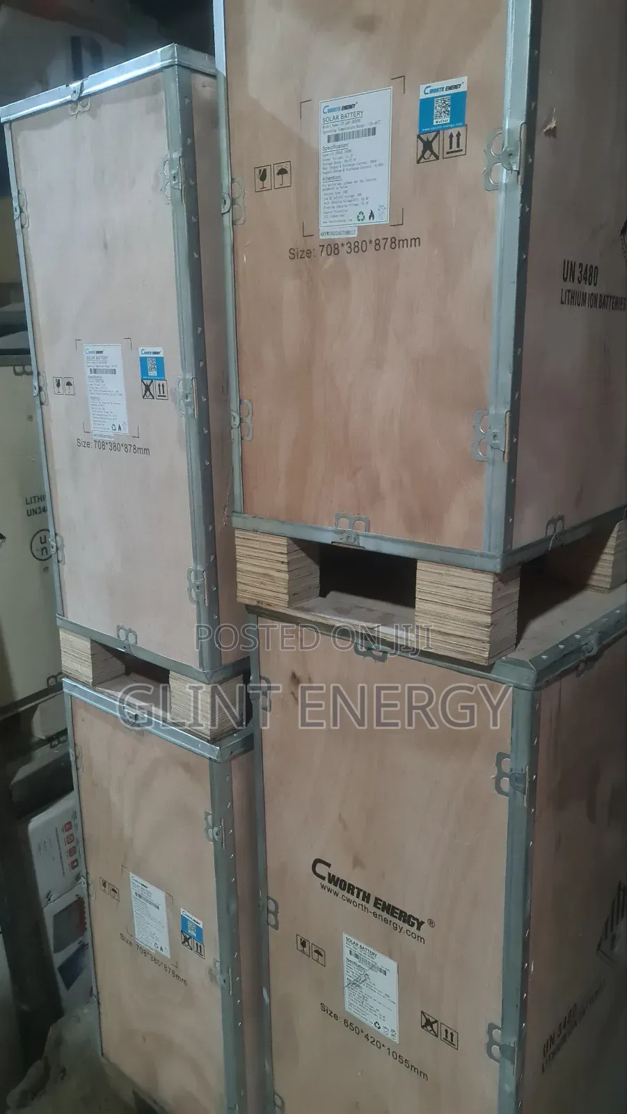 15kwh 51.2kwh Cworth Lithium Iron Battery