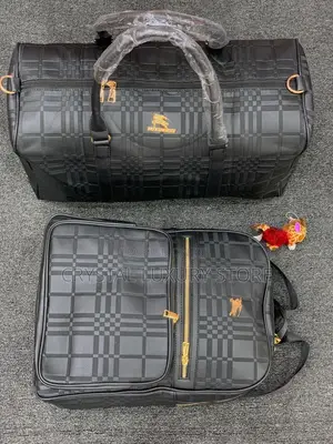 Top Quality Luxury Men Genuine Leather Duffle Bag