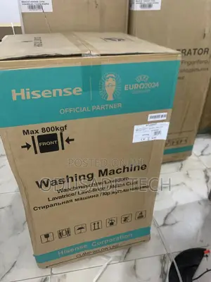 Quiet Operation Hisense 8KG Automatic Washing Machine