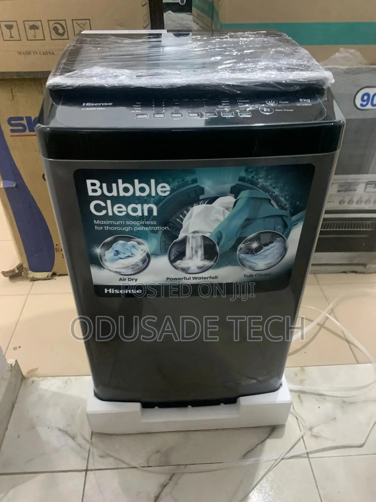 Quiet Operation Hisense 8KG Automatic Washing Machine