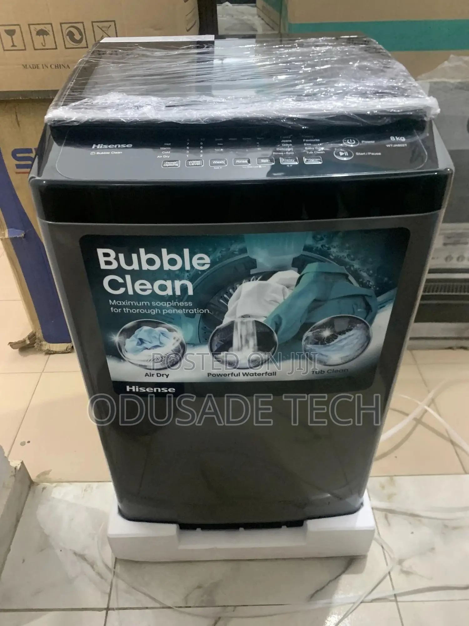 Acquatic Clean Hisense8kg Top Load Automatic Washing Machine
