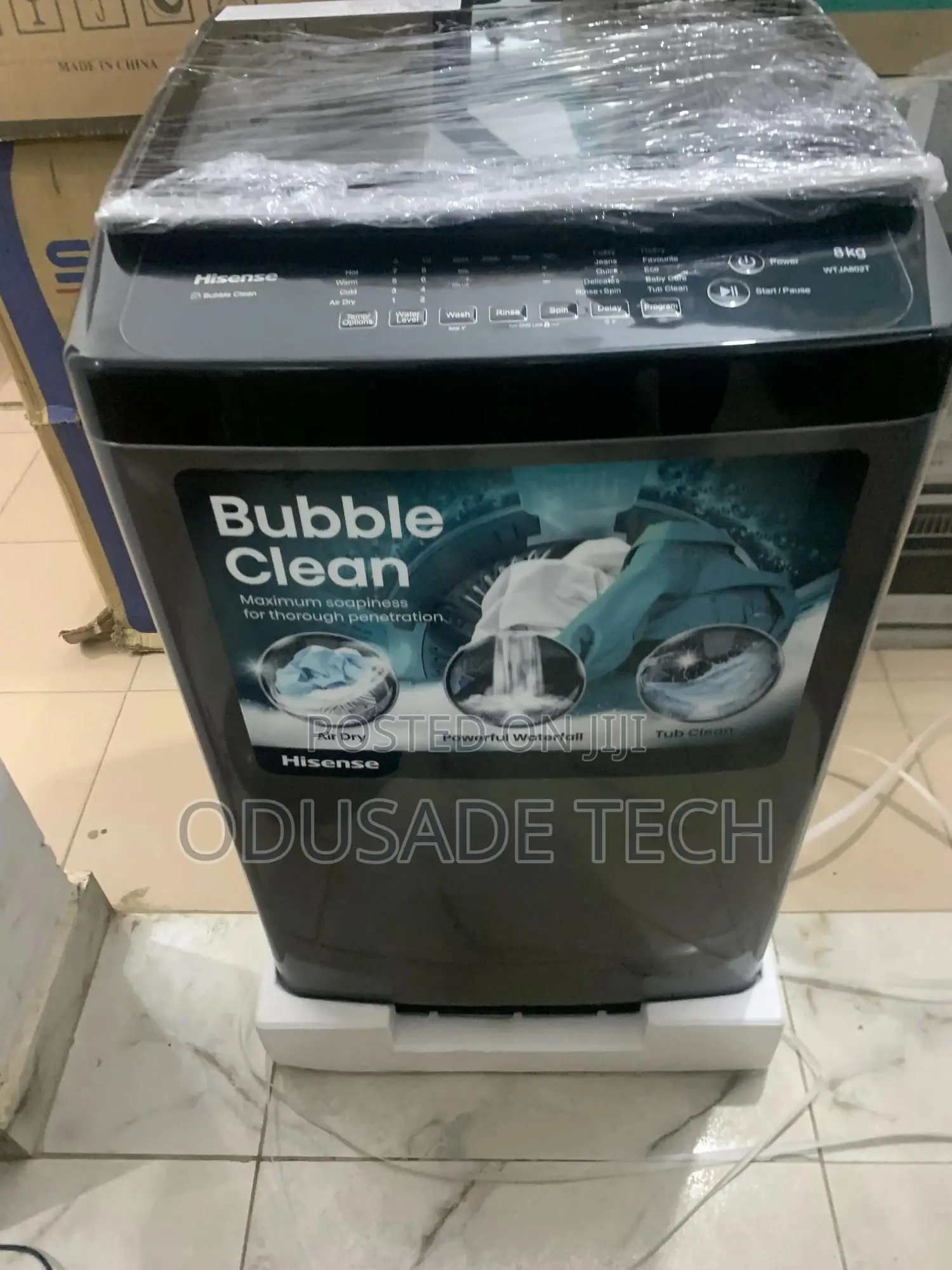 Flow Fresh Hisense 8KG Top Load Automatic Washing Machine