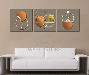 Photo - 3 in 1 Wall Clock and Decor Frame