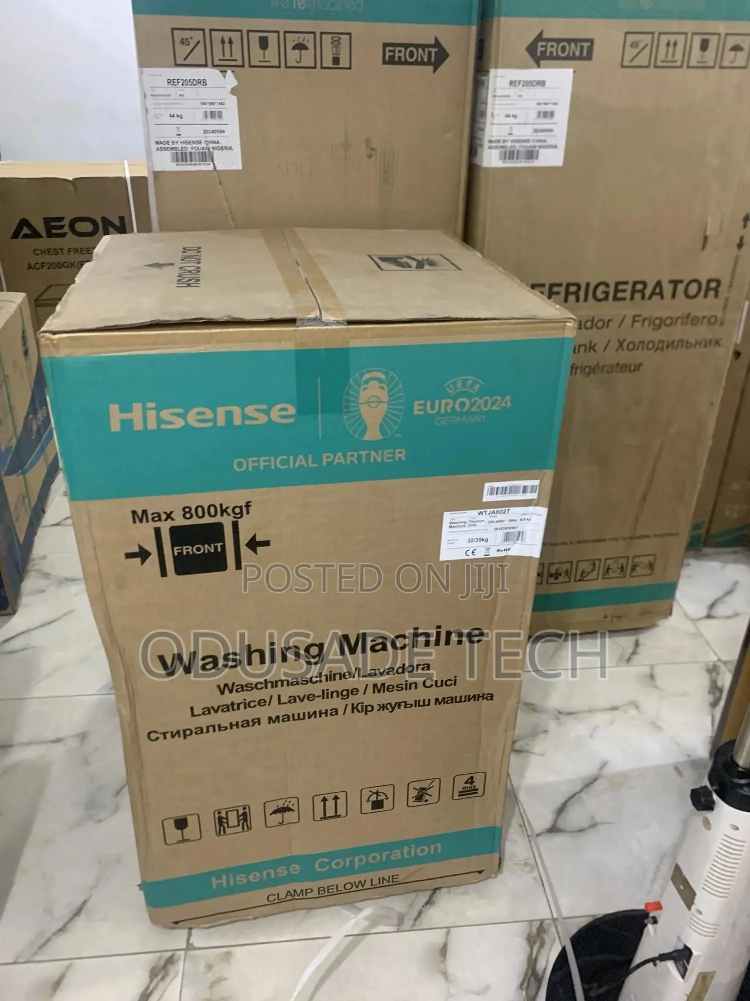 Stain Shield Hisense 8KG Top Load Automatic Washing Machine