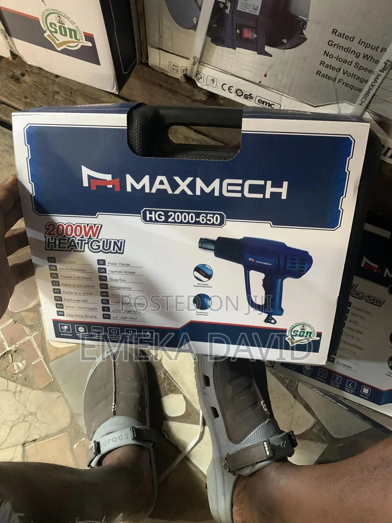 Maxmech Heat Gun 2000w